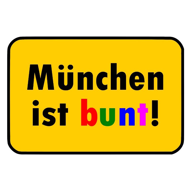 München ist bunt