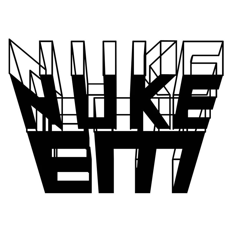 Nuke Em 3D text