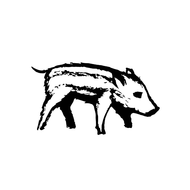 Ferkel | Schweinchen | black