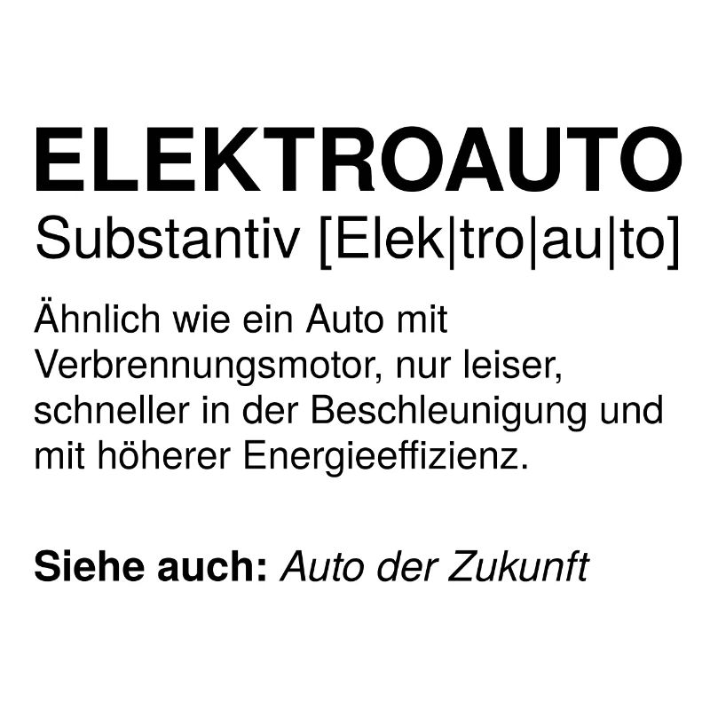 Elektroauto Definition | E-Auto Definition | EAuto