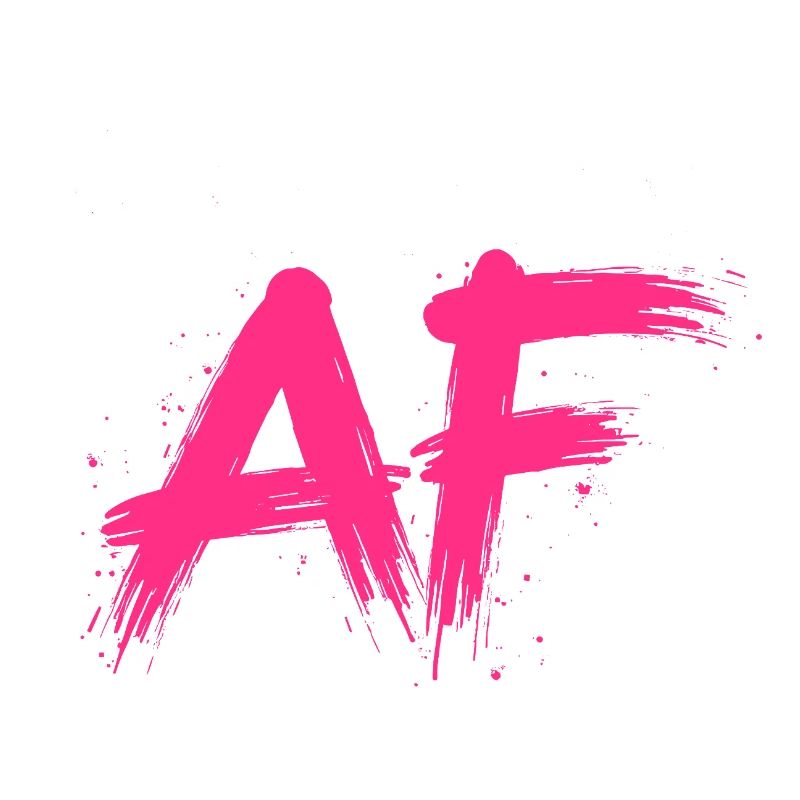 Féministe AF Déclaration Dicton
