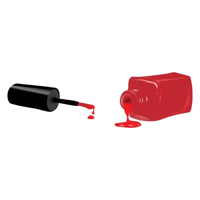 Roter Nagellack/ Nail polish Geschenk/Geschenkidee