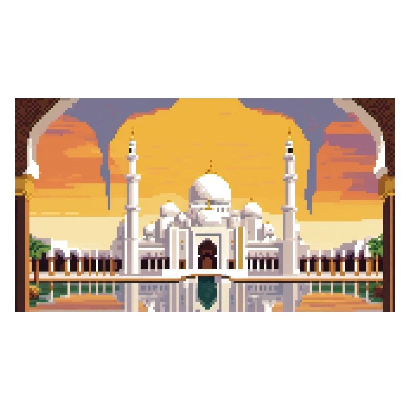 Sheikh Zayed Grand Mosque, Abu Dhabi, UAE, Pixel A