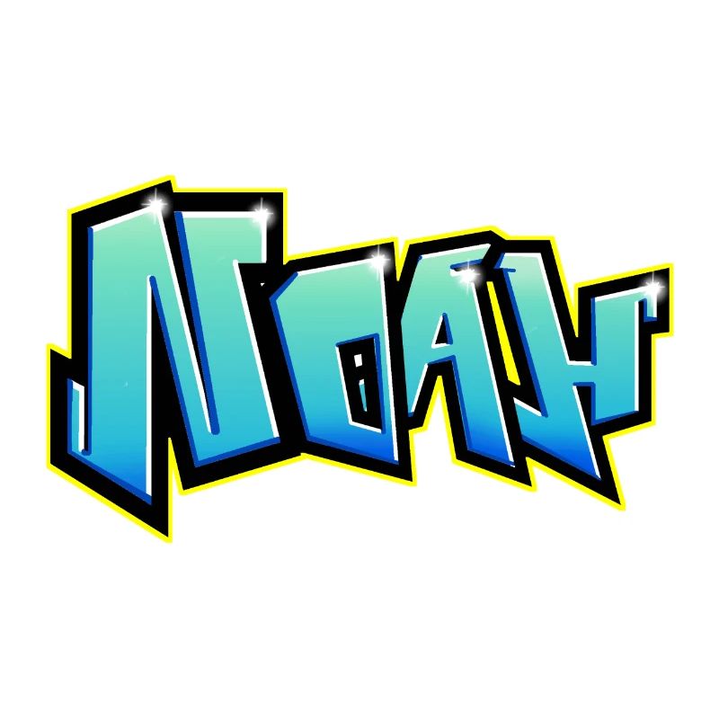 NOAH printable graffiti