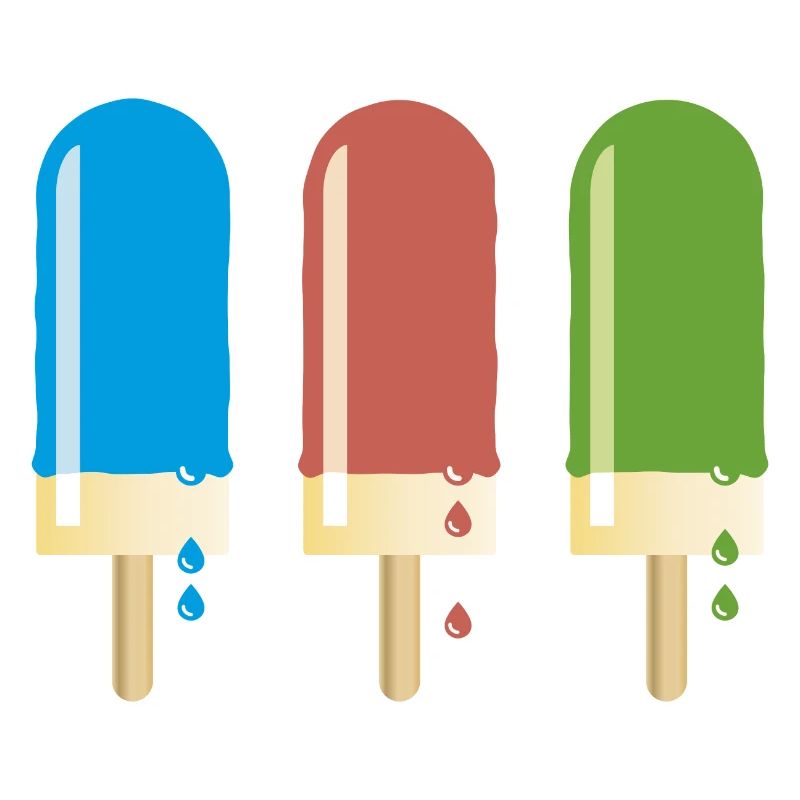 Eis am Stiel leckere Eiscreme Sommerhitze Milcheis