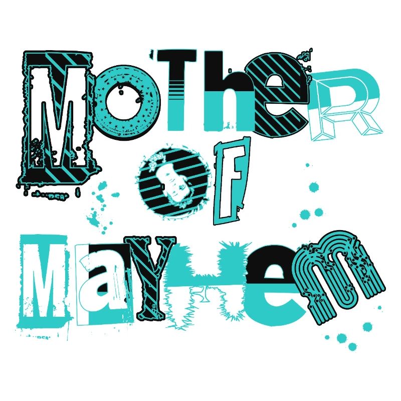 Mutter Des Chaos Wilde Mutterschaft Mama Von Mädchen Junge