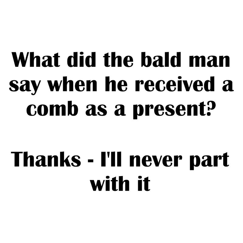 Bald Comb Pun