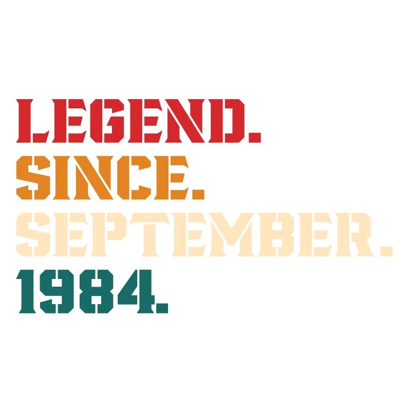 Legend Since September 1984