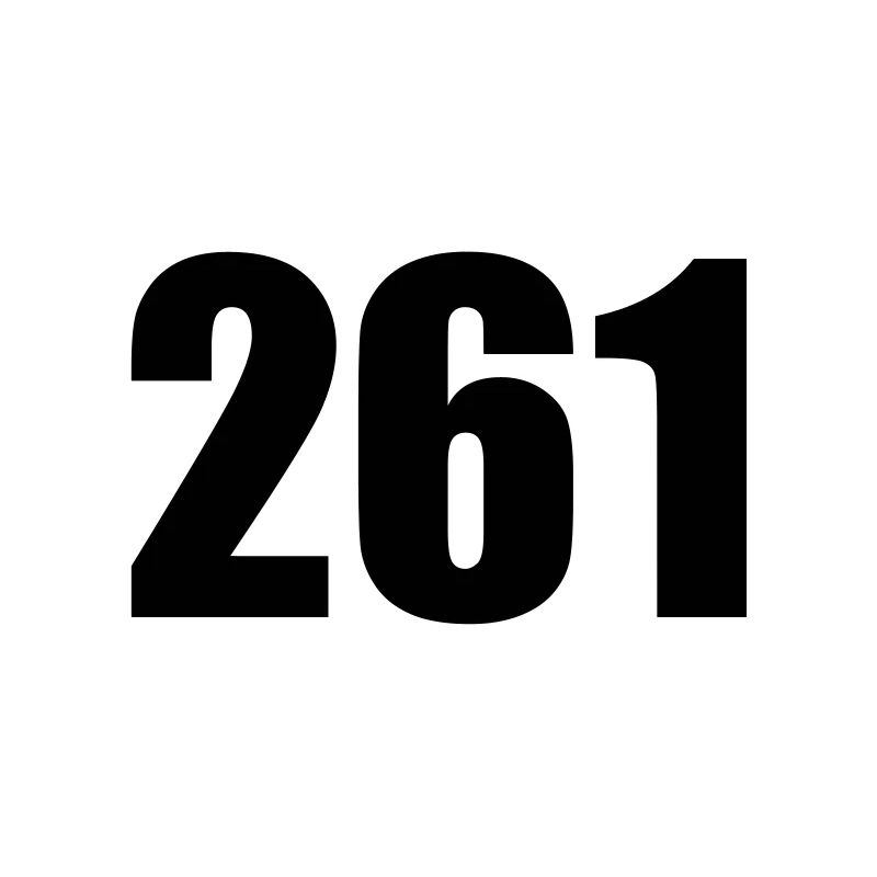 Startnummer 261