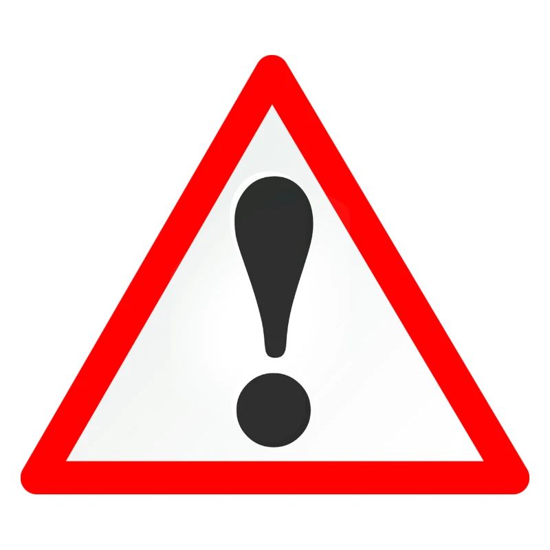 Warnschild/Ausrufezeichen /Warning/Attention