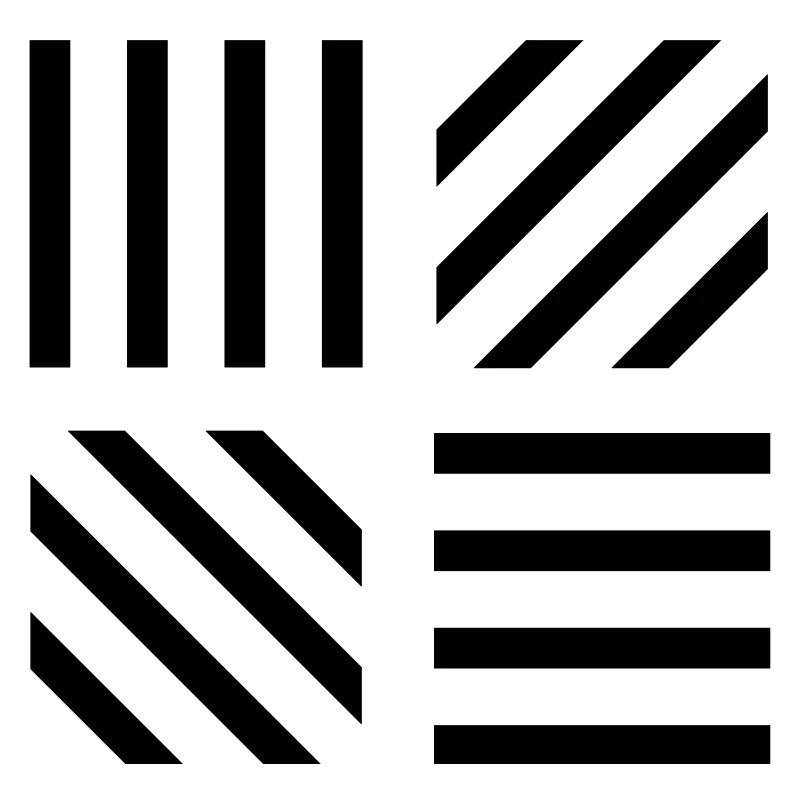 graphic stripe pattern