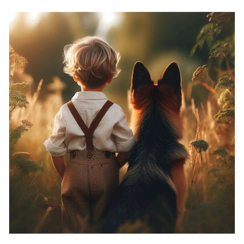 German Shepherd Art