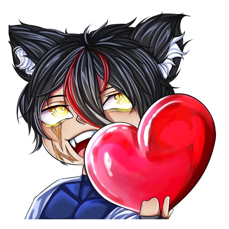Chibi mit Herz