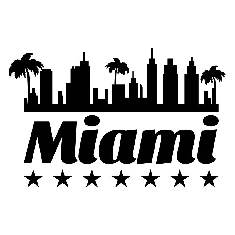 Miami Usa Skyline