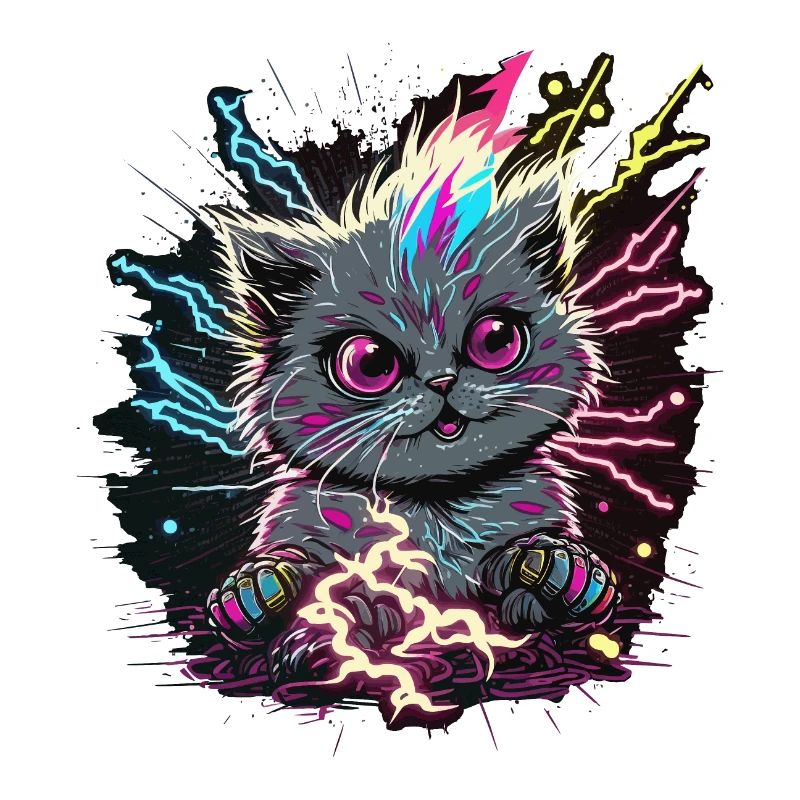 Cat Charging Up