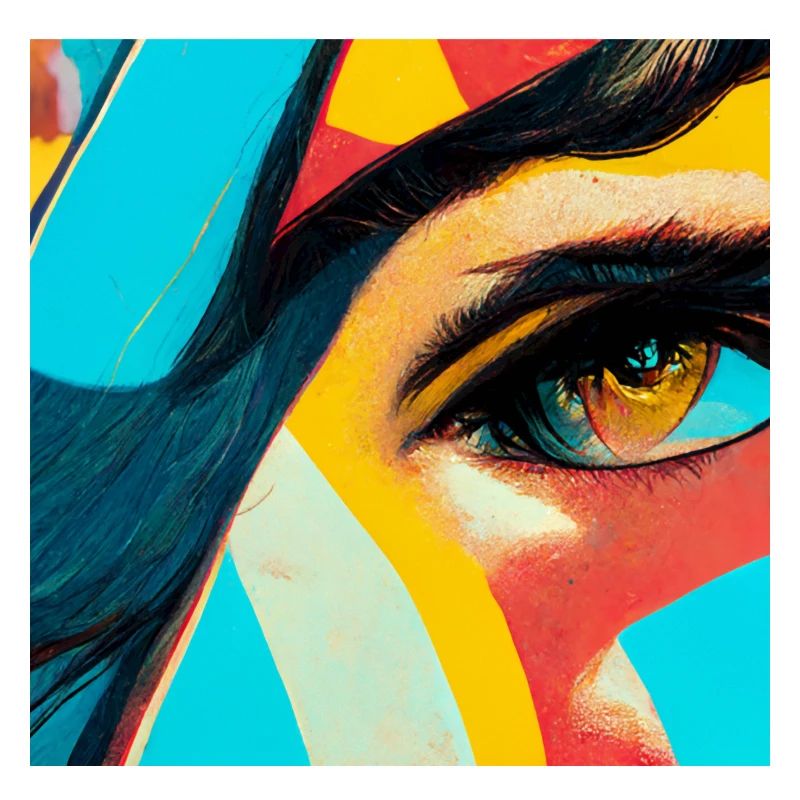 comic pop art