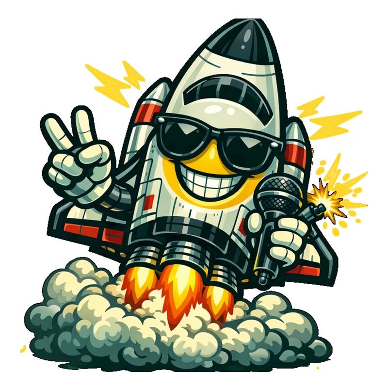 Canard Fusée Spatiale avec Micro