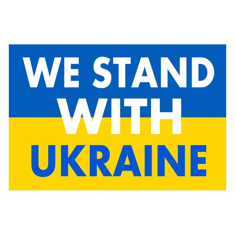 We stand with ukraine
