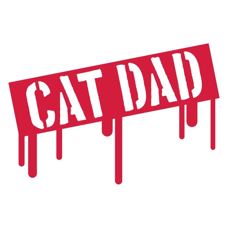 Drops Stamp Cat Dad