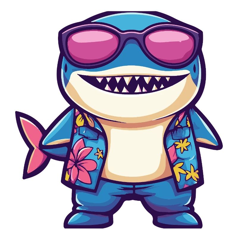 Shark Comic Vacation