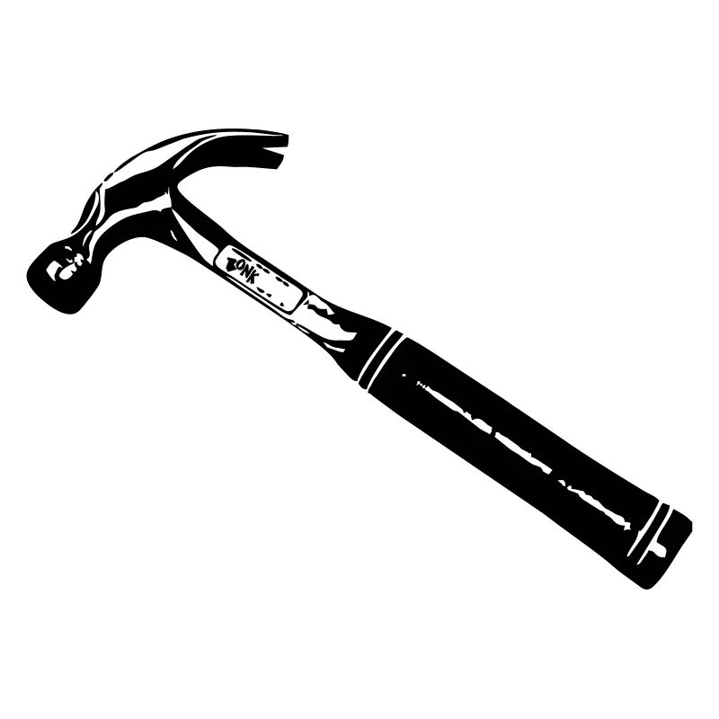 Hammer T-shirt, carpenter work, Self Employed,