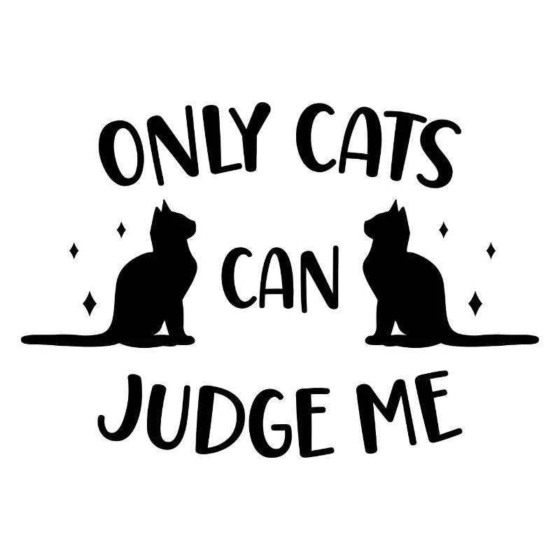 Seuls les chats peuvent me juger version noire