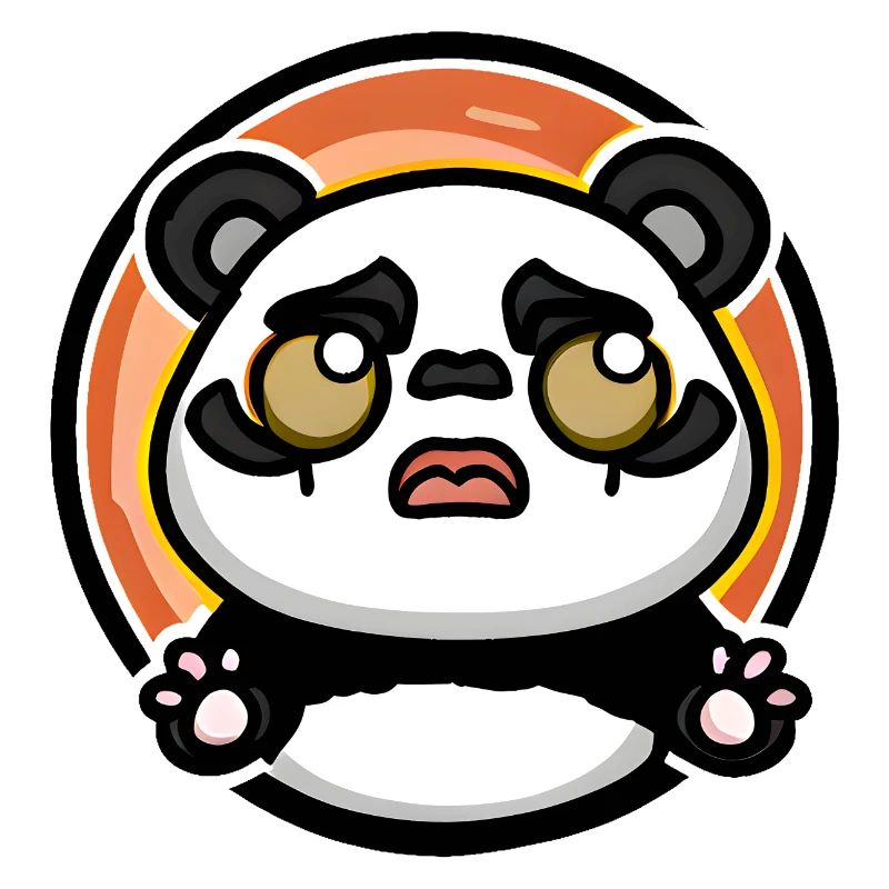 Panda Coucher de soleil