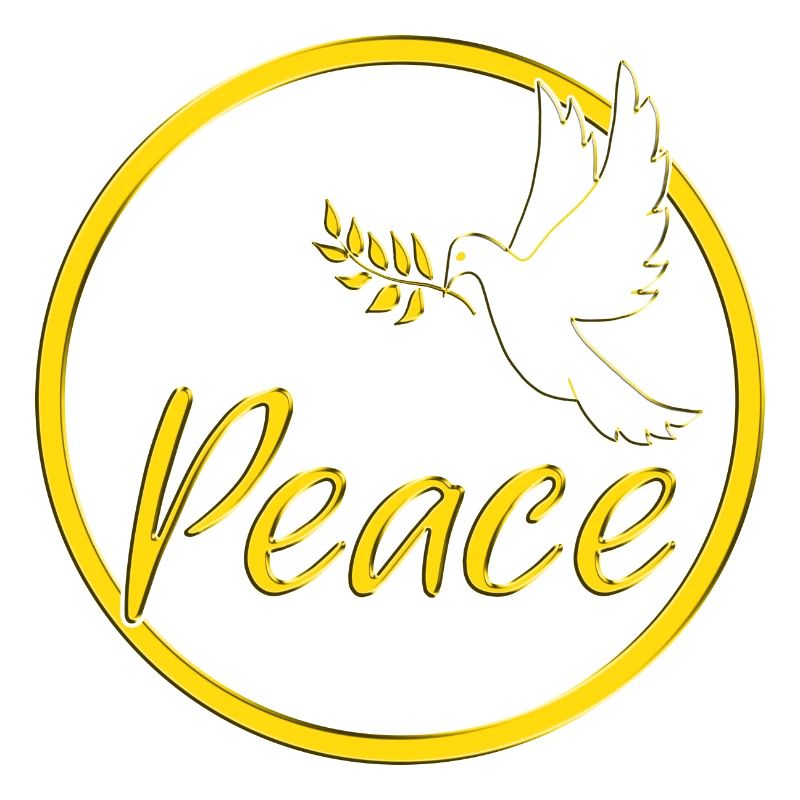 Peace Friedenstaube Friedenszeichen Statement