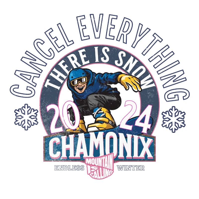 Cancel everything there is snow in Chamonix