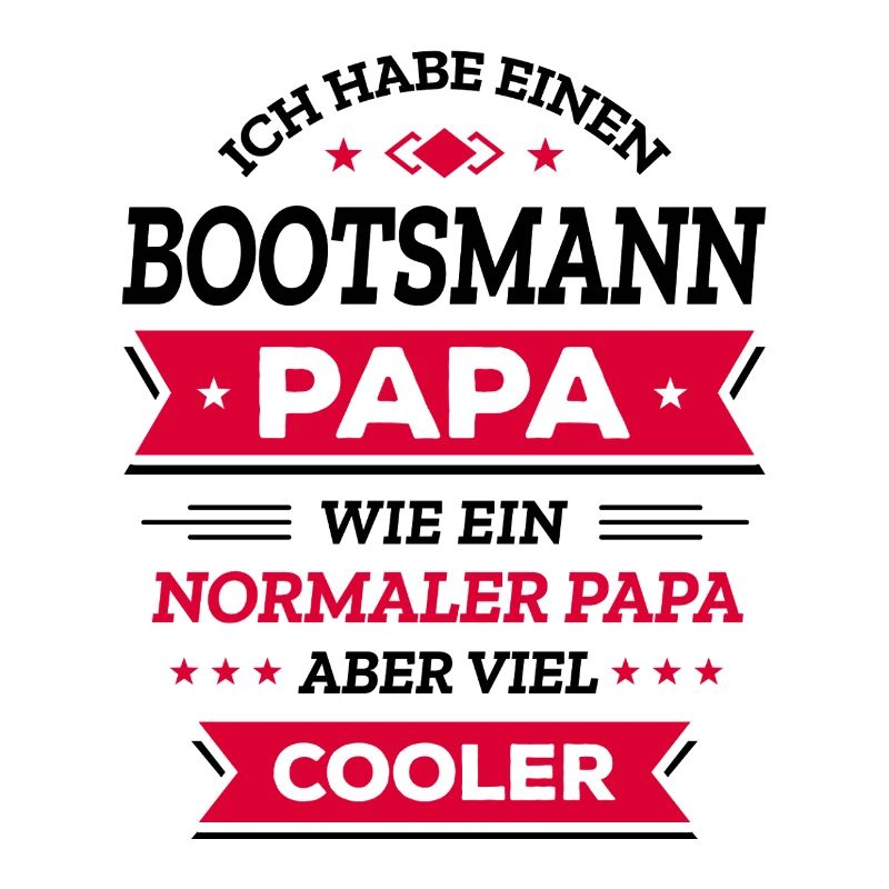BOOTSMANN PAPA - COOLER ALS NORMAL, MARITIME HELD