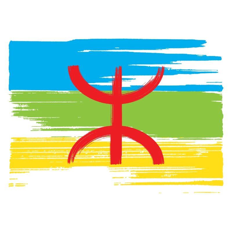 Drapeau Amazigh (Amazigh inside)