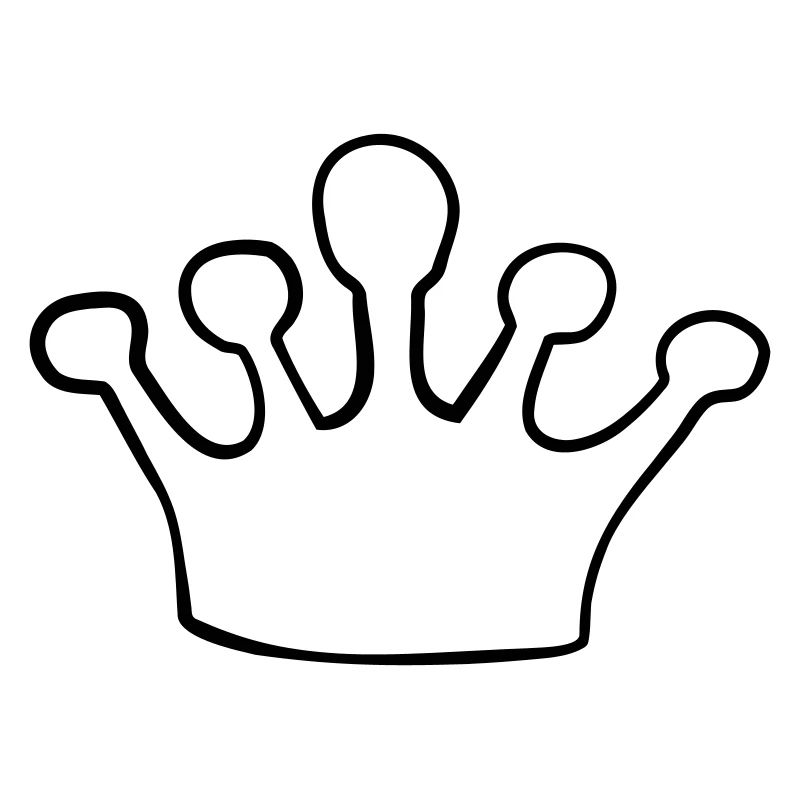 Cartoon Painted Crown