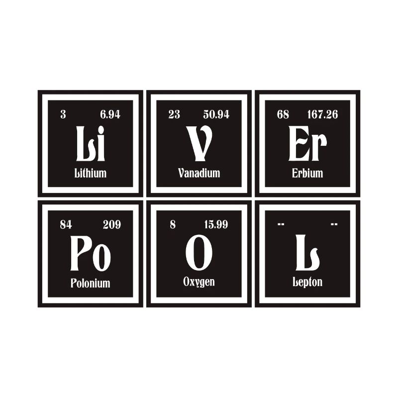 | de Liverpool Tableau périodique des éléments