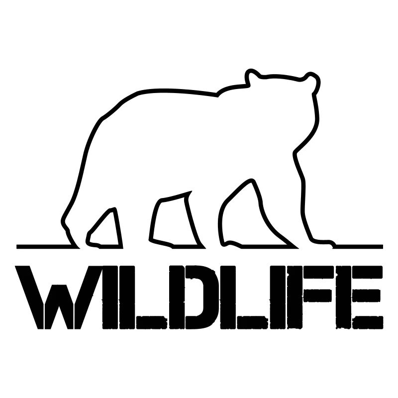 Bear Silhouette Wildlife