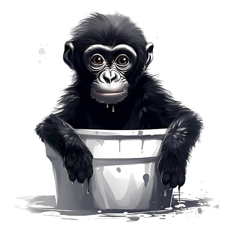 A monkey defies climate change