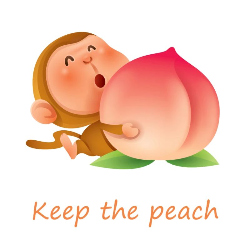 Monkey Keep the peach