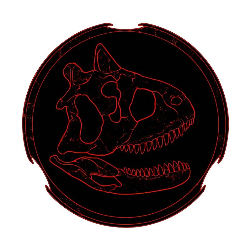 Crâne fossile de Carnotaurus