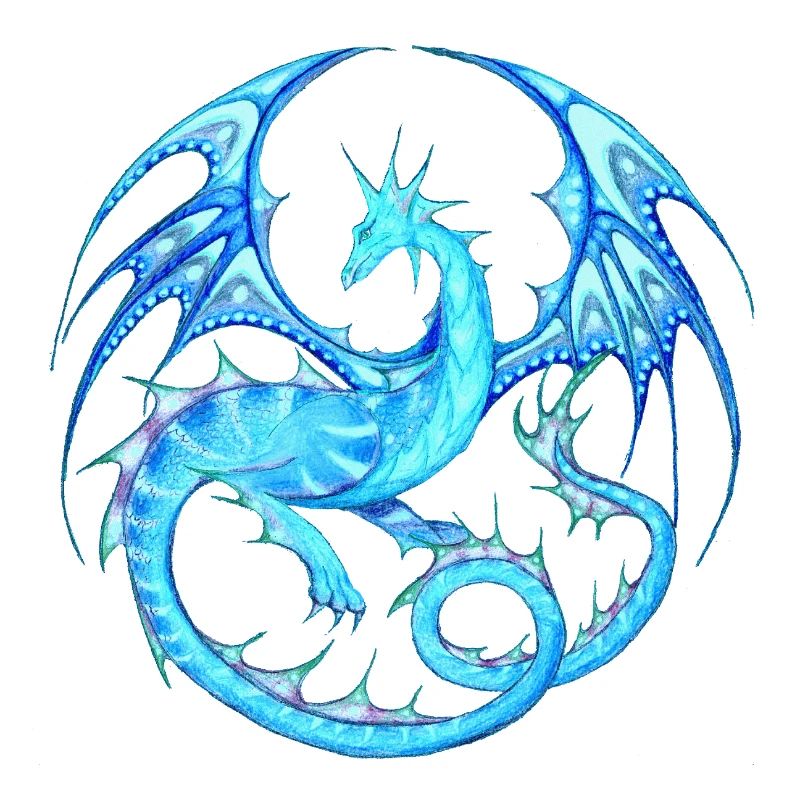Drachenmandala_Eisdrache
