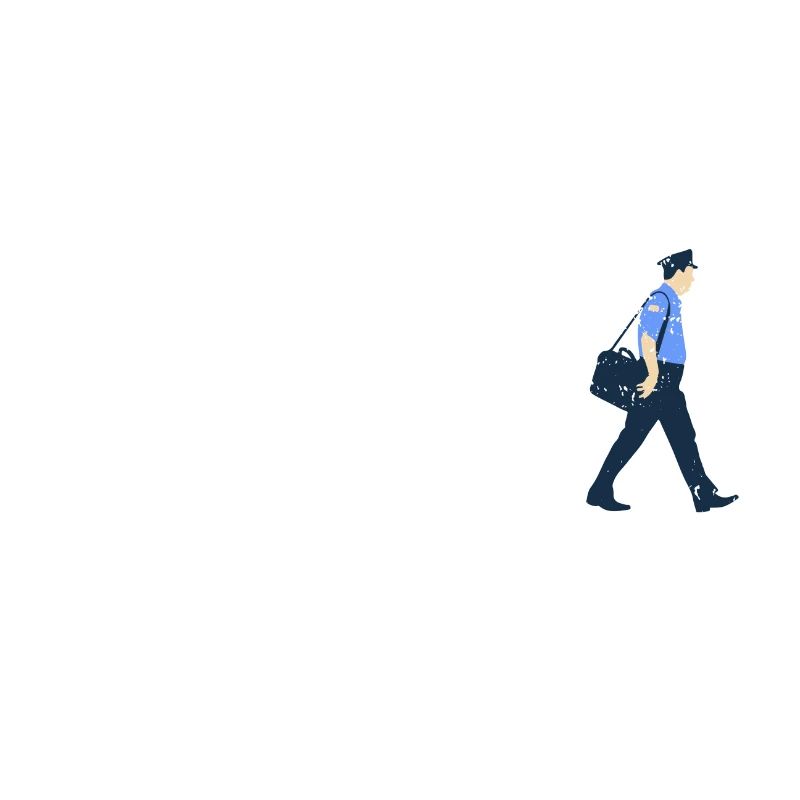 Postman evolution gift job occupation post letter