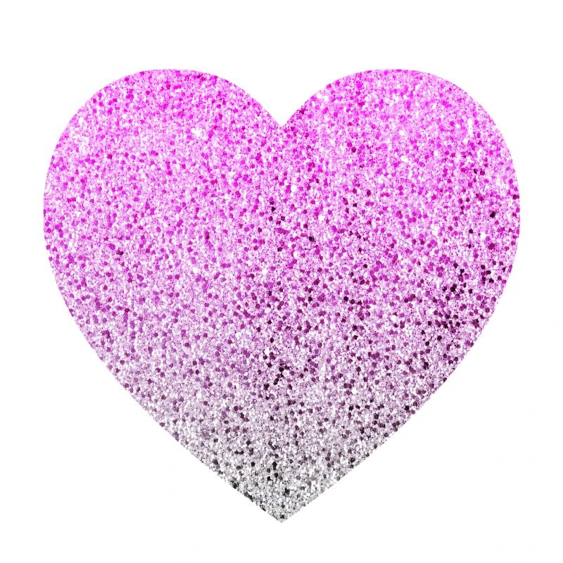 Glitter Herz