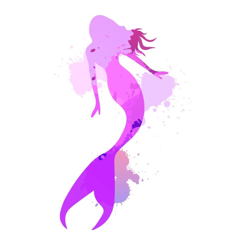 Sirène don mer natation créatures fabuleuses