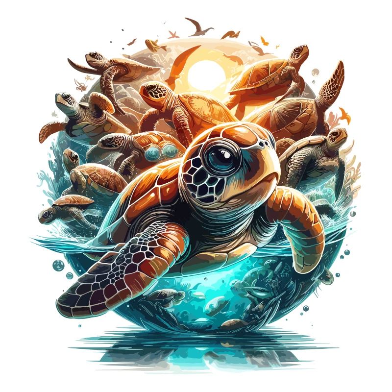 Turtles World Wonder Turtle Gift