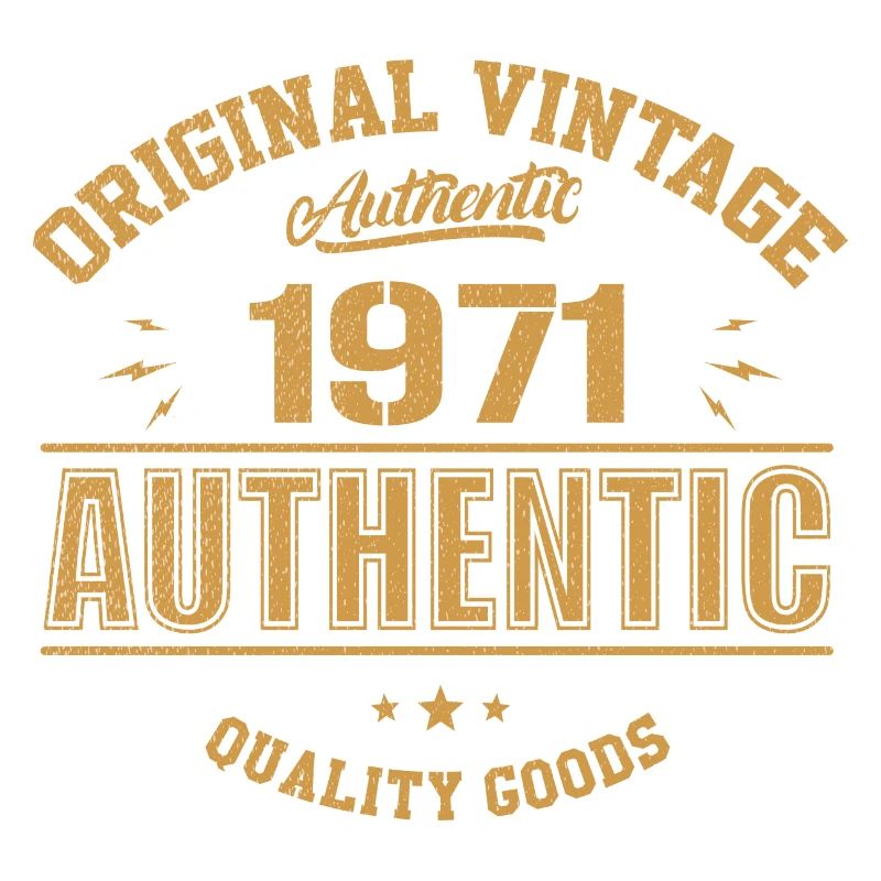 Authentisches 1971 Original 1971 Geburtstagsgeschenk