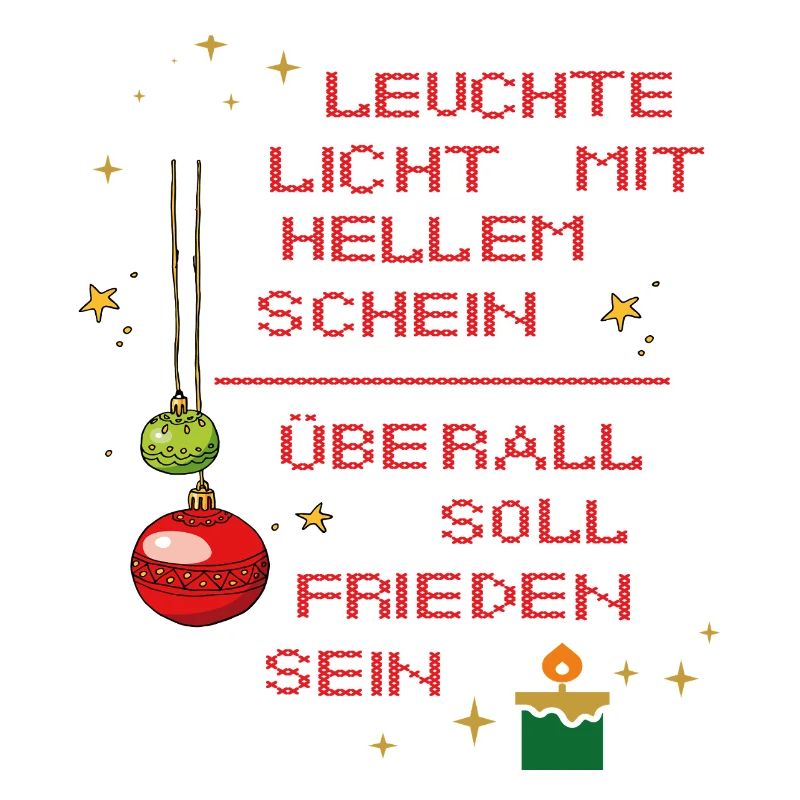 Leuchte Licht mit hellem Schein