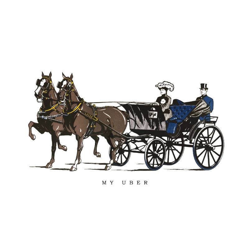 Le cheval comme mon Uber