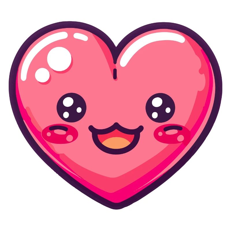 Doux coeur amour bébé