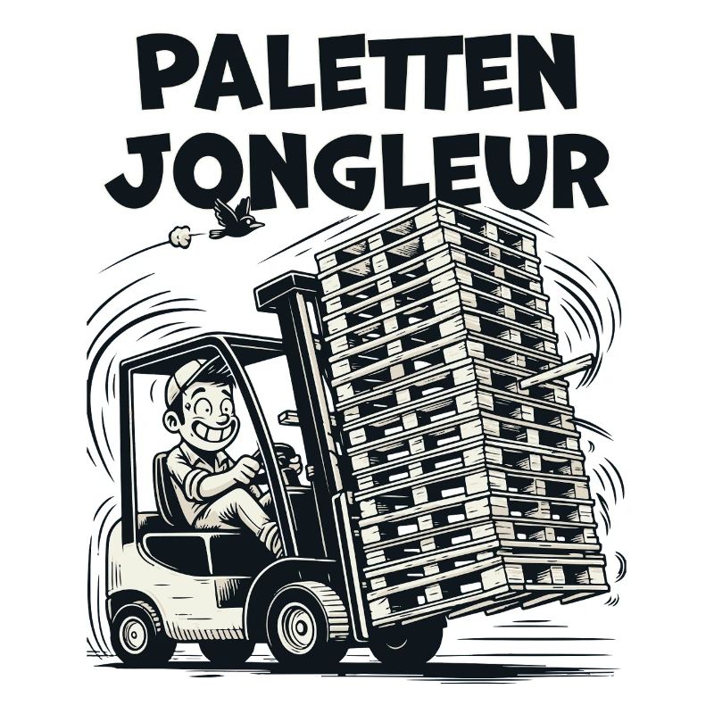 Pallet Juggler Forklift Funny