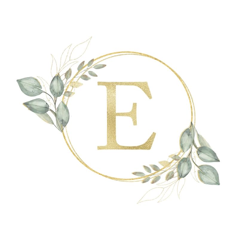 Customizable Monogram E