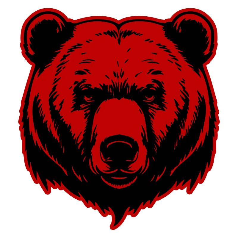 Bear Grizzly Head