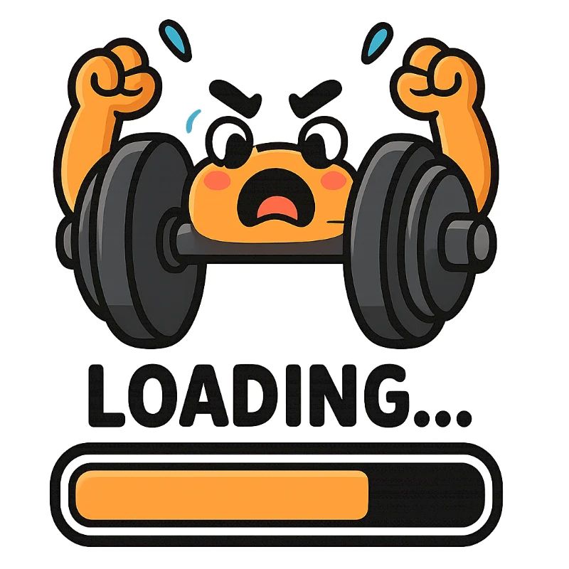 Loading Power Lift Cartoon